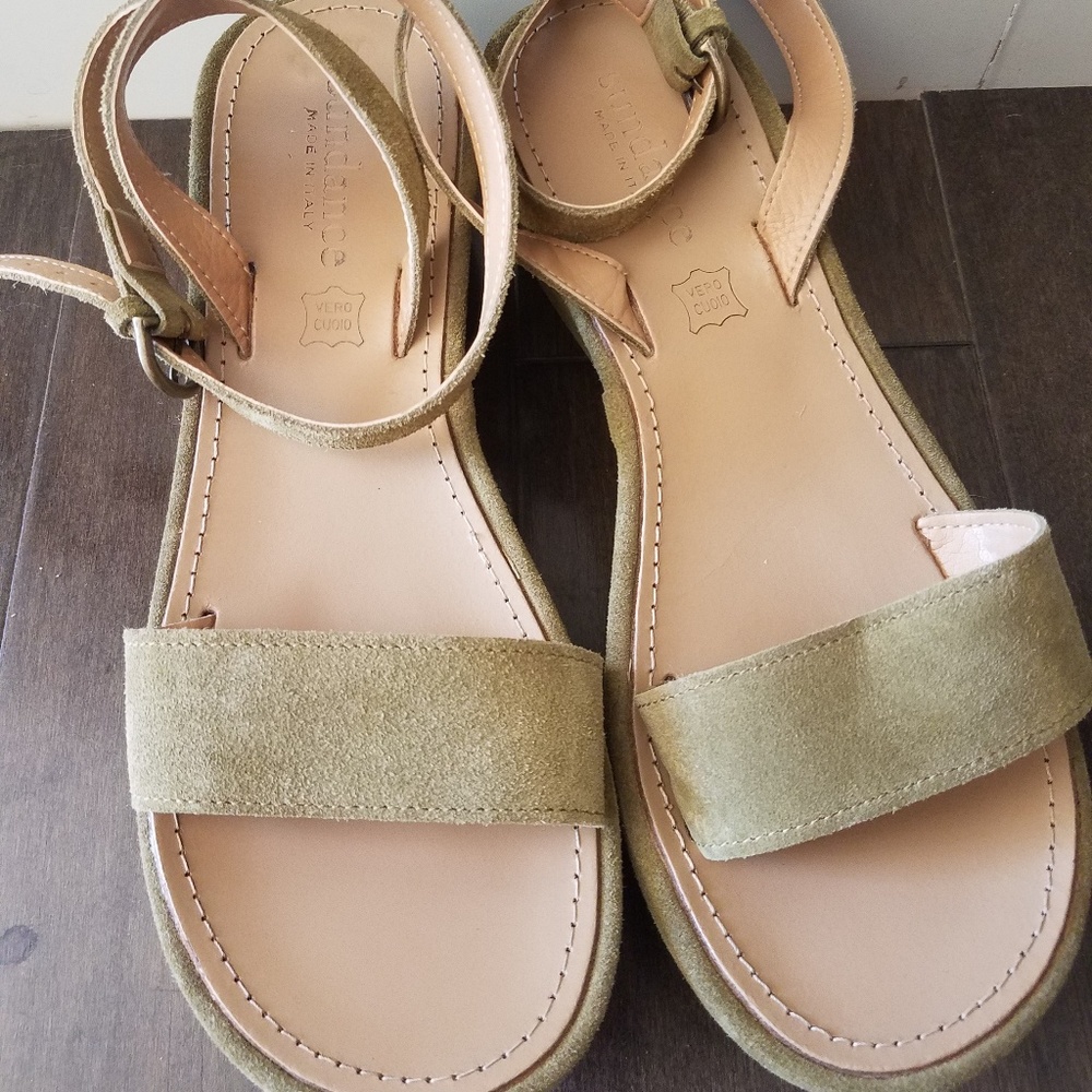 Sundance platform sandals